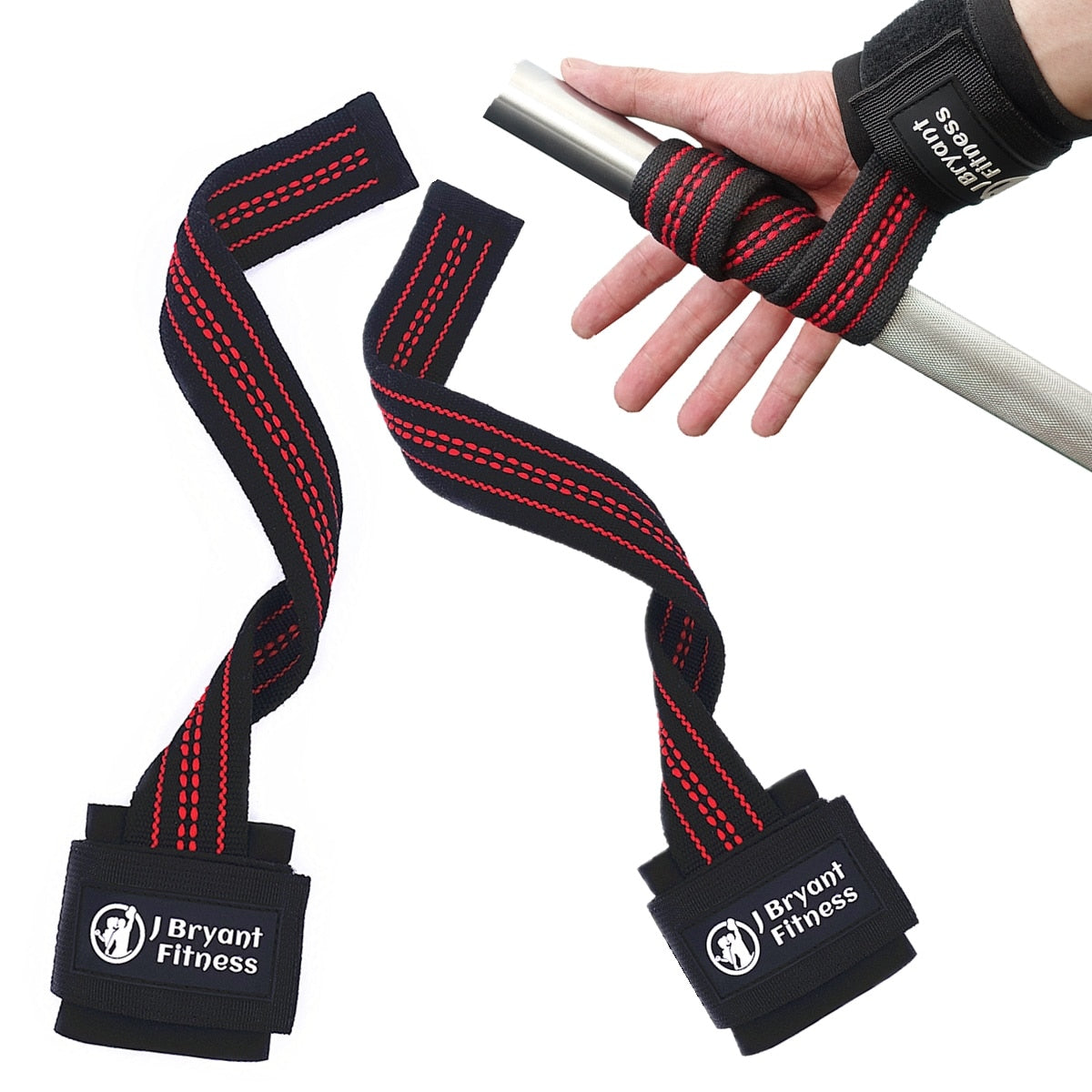 2pcs gym lifting strapWorkout Training Wristband Straps